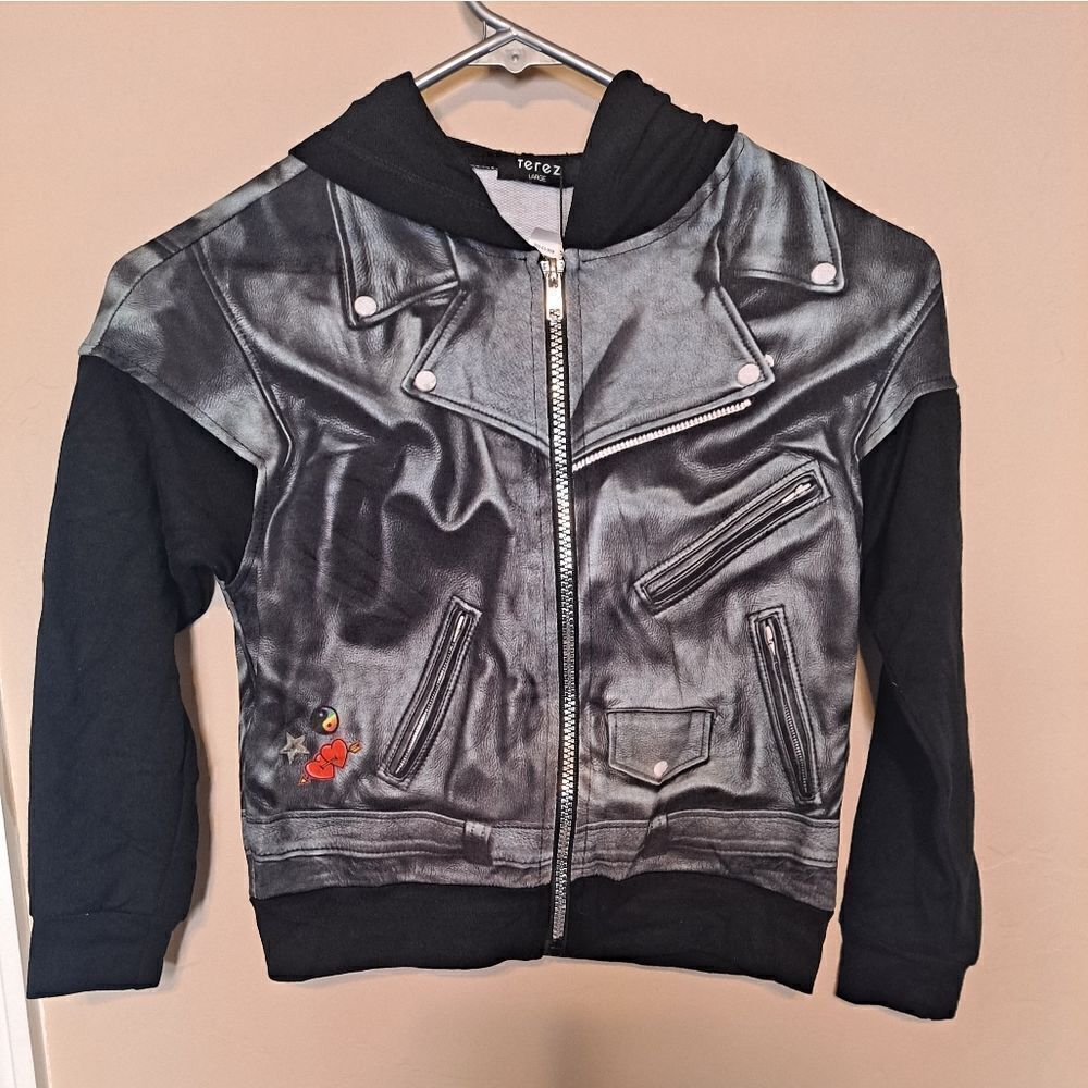 Terez Hoodie Girls Size Large (Little Girls)